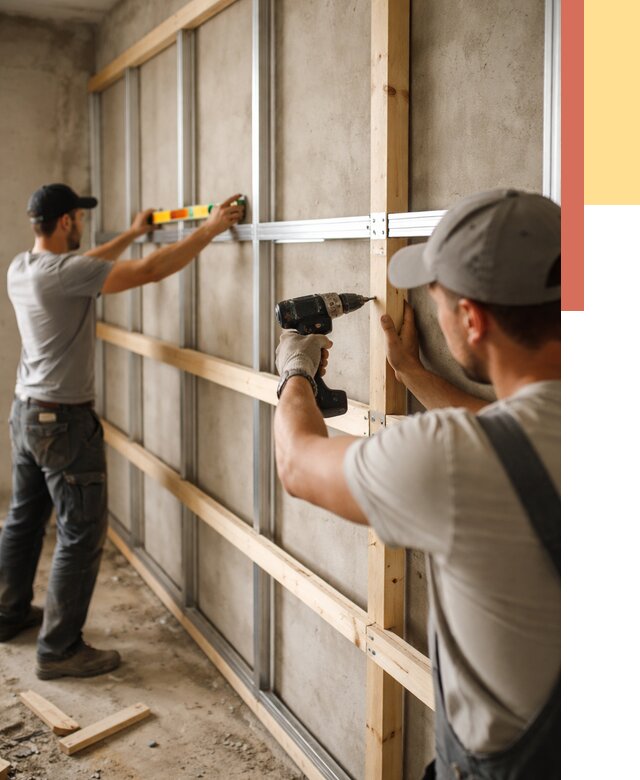 Устройство обрешетки под панели в Соликамске от 2164 руб. — монтаж под ключ | ОТДЕЛОЧНИК-Слк