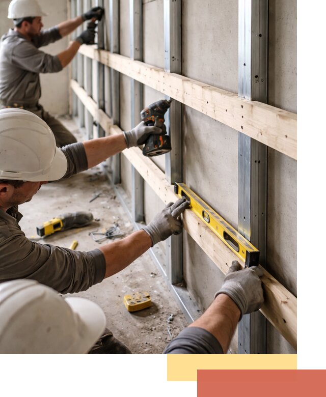 Устройство обрешетки под панели в Соликамске