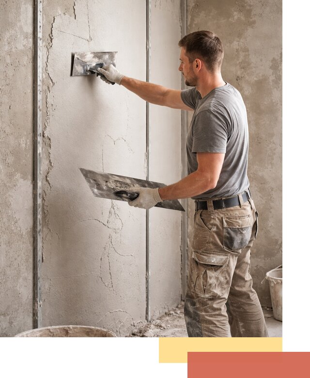 Штукатурка стен гипсовая в Соликамске — качественный и быстрый монтаж