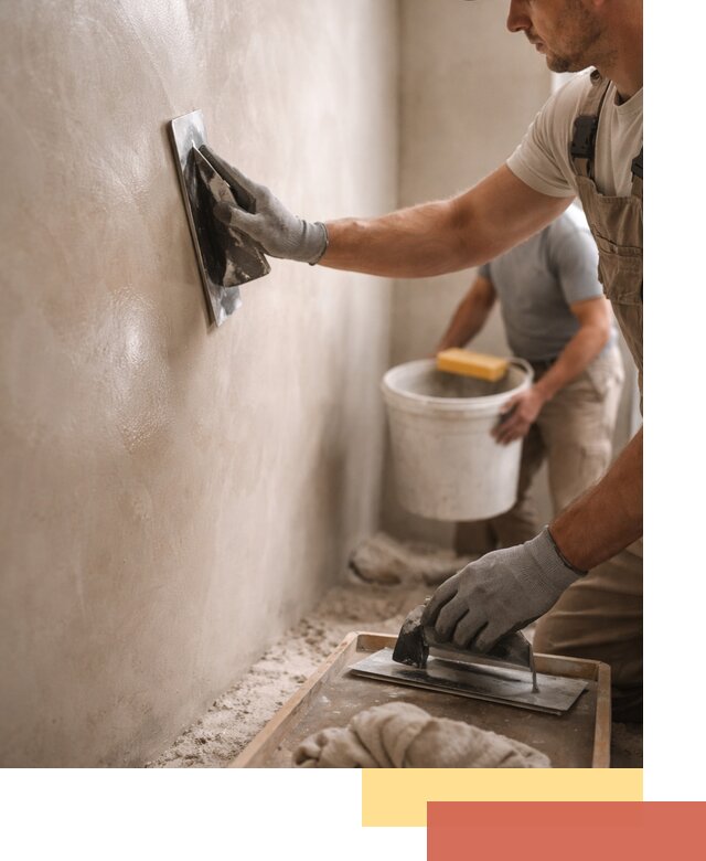 Нанесение марокканской штукатурки таделакт в Соликамске