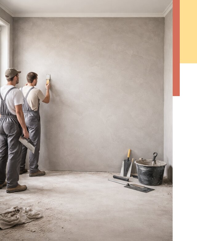 Микробетон на стены в Соликамске от 1288 руб. — нанесение и отделка | ОТДЕЛОЧНИК-Слк