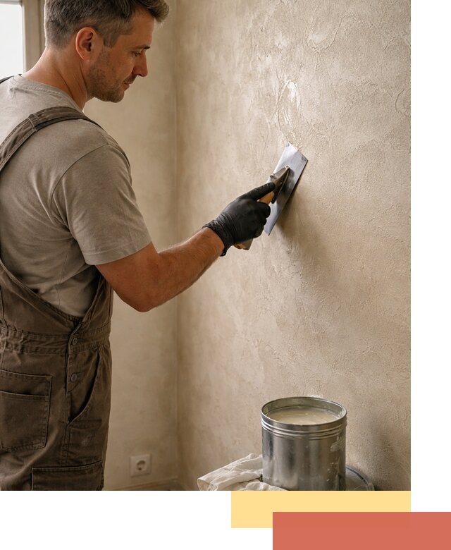 Нанесение воска на штукатурку в Соликамске для защиты и блеска