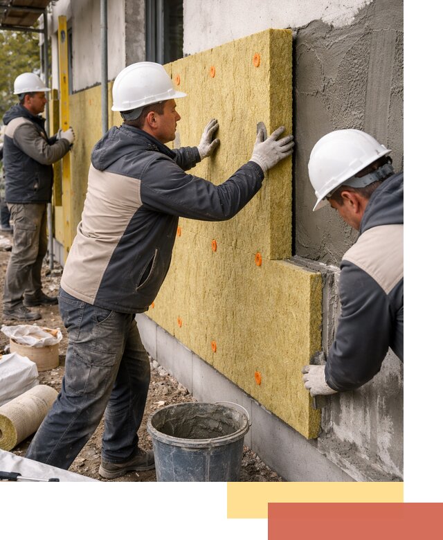 Утепление стен минватой в Соликамске — тепло и звукоизоляция