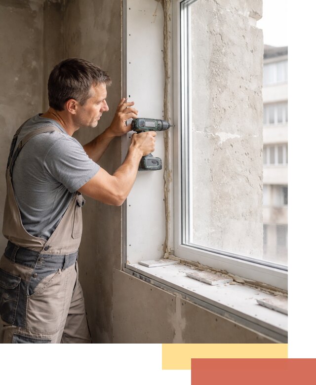 Монтаж гипсокартонных откосов в Соликамске под ключ