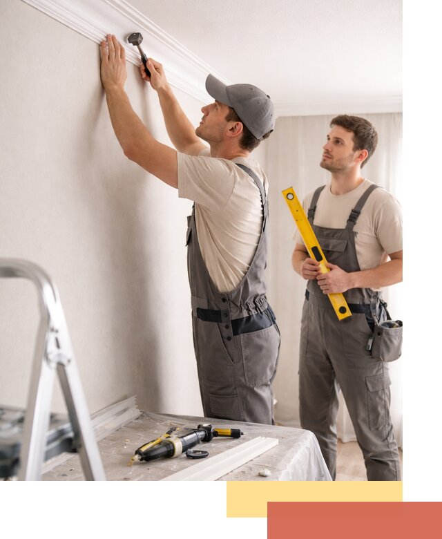 Монтаж потолочного плинтуса в Соликамске качественно и быстро